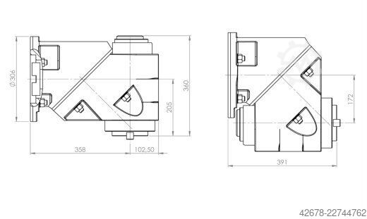 Universal-Fräskopf System "HURON" EMENA / MTE VAR 3 - BF, BM, KOMPAKT