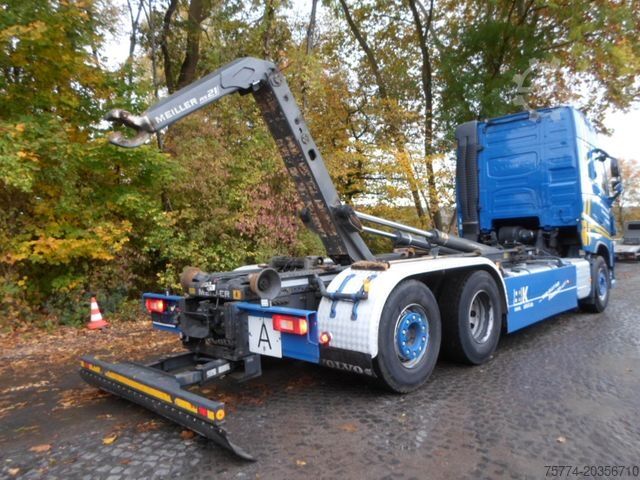 Roll-off tipper truck VOLVO FH 500/ Lenkachse/Meiller Abroller