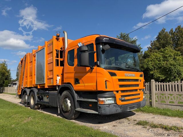 Standard tractor unit SCANIA P320 6x2 śmieciarka Zoeller 2011