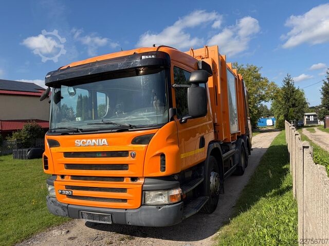 Standard tractor unit SCANIA P320 6x2 śmieciarka Zoeller 2011