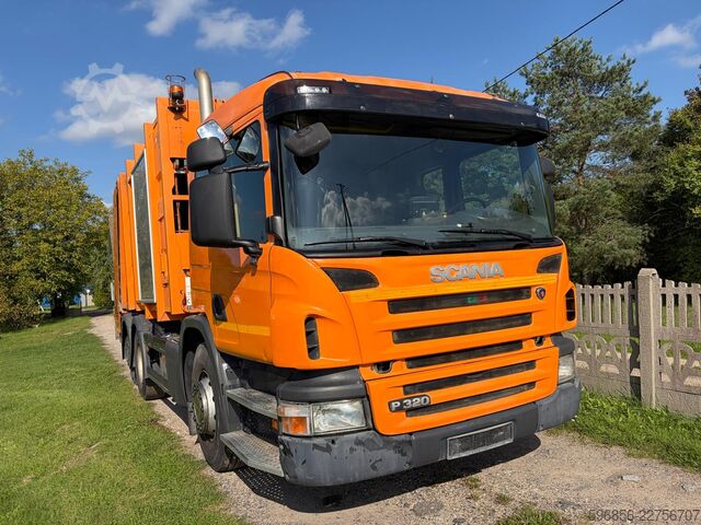 Standard tractor unit SCANIA P320 6x2 śmieciarka Zoeller 2011