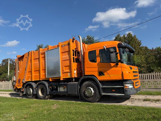 Standard tractor unit SCANIA P320 6x2 śmieciarka Zoeller 2011