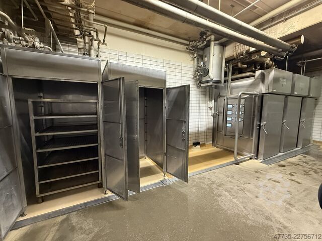 Food smoking equipment MAURER smokehouse