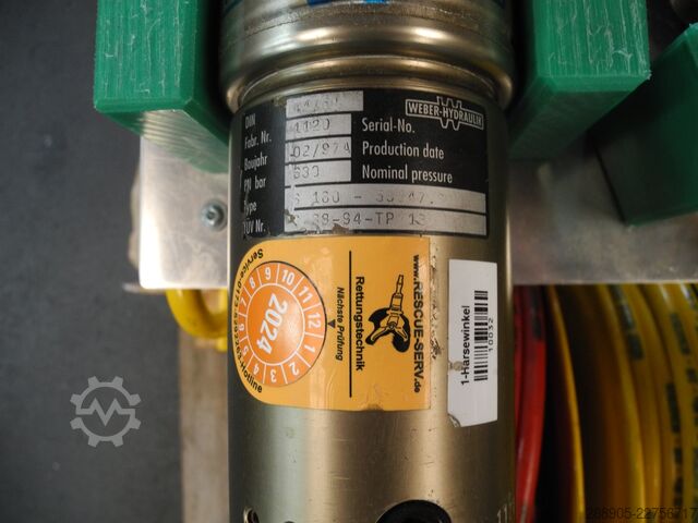 Hydraulic rescue set WEBER E45L SP30LS S180