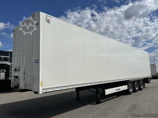 Box semitrailer KRONE SE/DA03 DRYLINER 3-ACHS KOFFERAUFLIEGER