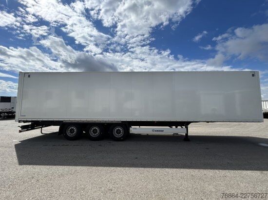 Box semitrailer KRONE SE/DA03 DRYLINER 3-ACHS KOFFERAUFLIEGER