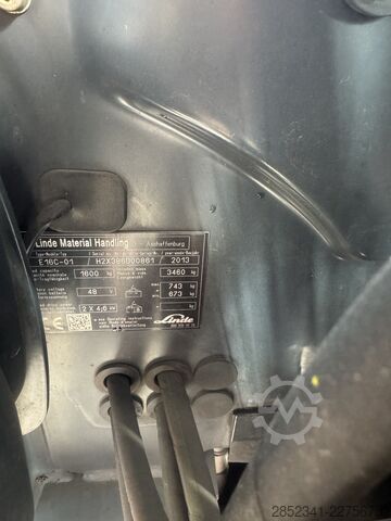 Forklift Linde E 16C mit neuer Batterie!