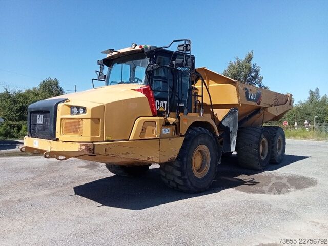 Knickgelenkter Muldenkipper Caterpillar 730