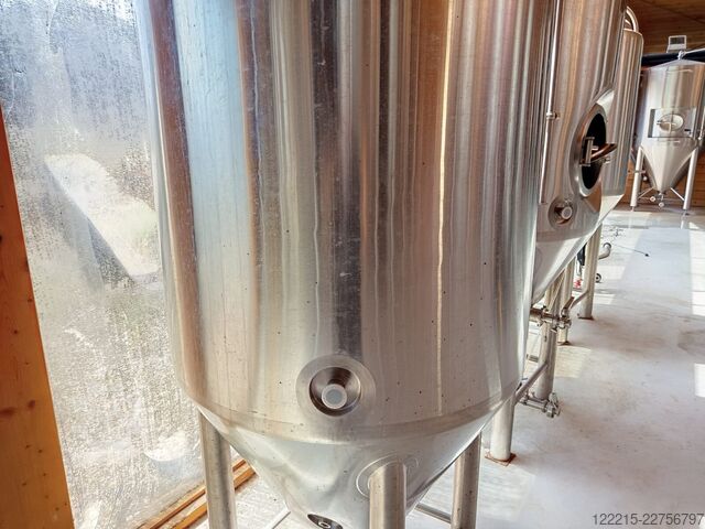 Shandong Tiantai 2x 1000 L, 1x 7 BBL (820 L) Gär- und Lagerkeller (2019) Shandong Tiantai Gär- und Lagerkeller