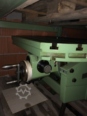 Kipp und Schwenktisch mit Rundteiltisch Friedrich Deckel 2718