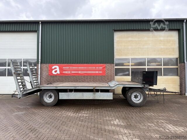 Maschinentransporter  Dieplader draaikrans uitvoering - Gebruikt