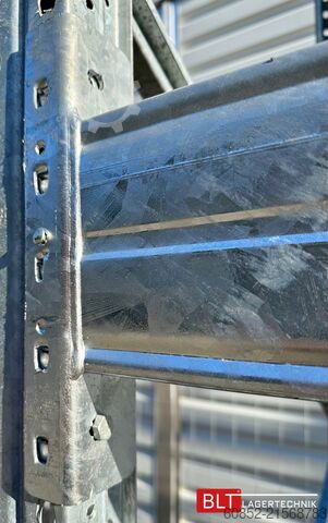 Palettenregal 11,2 lfm Palettenregale für Außenbereich H: 4,5m , 3000 kg Fachlast , FVZ