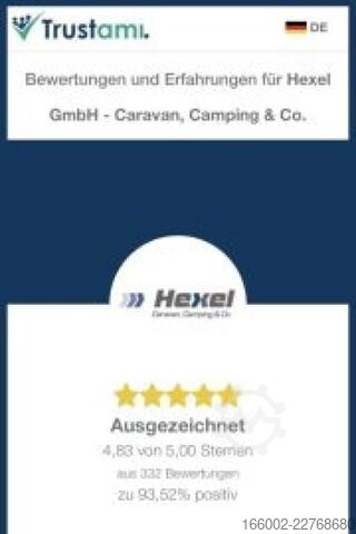Caravan HOBBY DE LUXE EDITION 460 UFe Elektr. Rangierhilfe/Mov