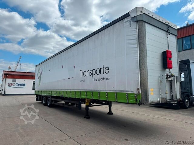 Open semitrailer with tarp SCHMITZ CARGOBULL SCS 18/L *PR+PL * VARIOS-SYSTEM * MEGA *