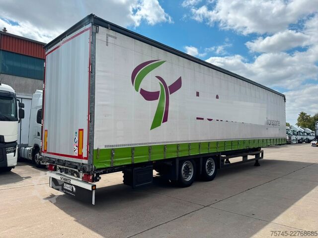 Open semitrailer with tarp SCHMITZ CARGOBULL SCS 18/L *PR+PL * VARIOS-SYSTEM * MEGA *