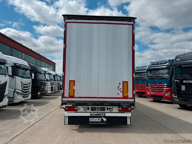 Open semitrailer with tarp SCHMITZ CARGOBULL SCS 18/L *PR+PL * VARIOS-SYSTEM * MEGA *