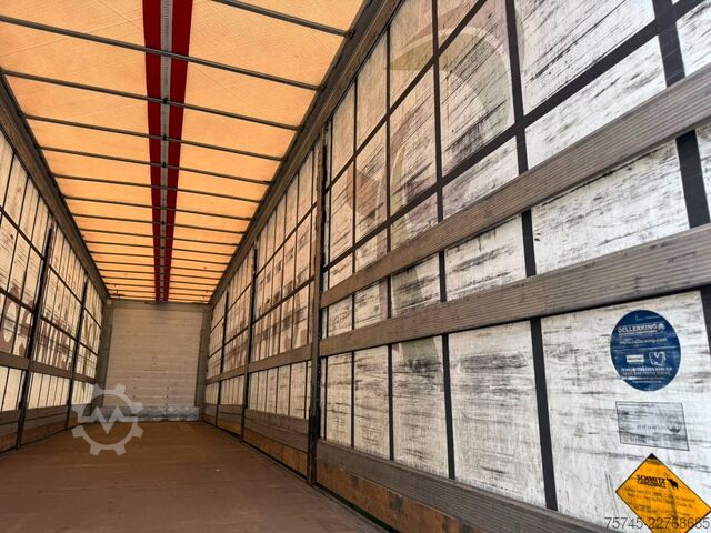 Open semitrailer with tarp SCHMITZ CARGOBULL SCS 18/L *PR+PL * VARIOS-SYSTEM * MEGA *