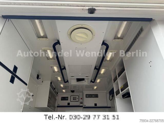 Fire truck MERCEDES-BENZ Sprinter 516 CDI RTW WAS Koffer Fahrtrage+Sessel