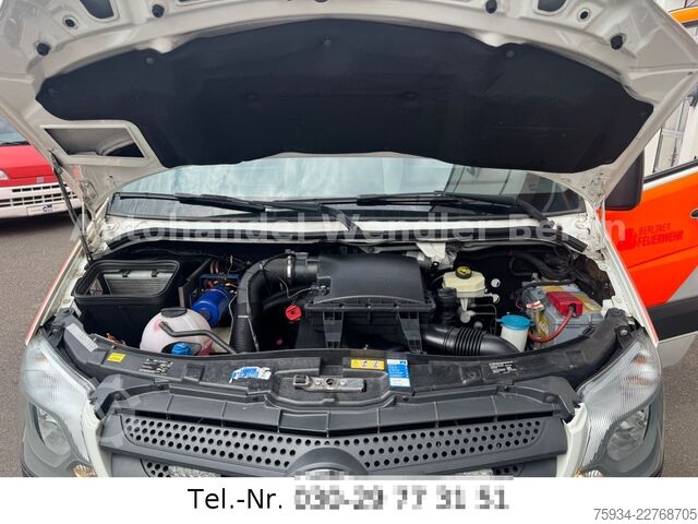 Fire truck MERCEDES-BENZ Sprinter 516 CDI RTW WAS Koffer Fahrtrage+Sessel