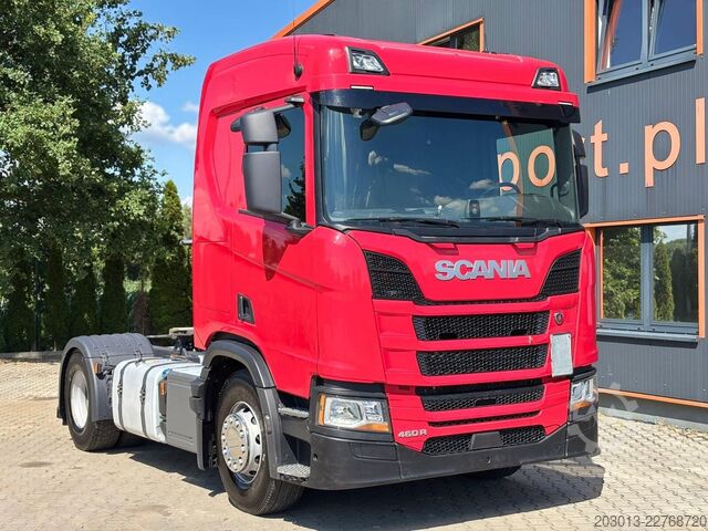 Standard tractor unit SCANIA R460 4x2 SZM Kipphydraulik Blatt/ Luft Retarder