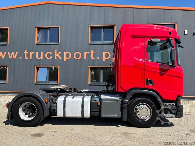 Standard tractor unit SCANIA R460 4x2 SZM Kipphydraulik Blatt/ Luft Retarder