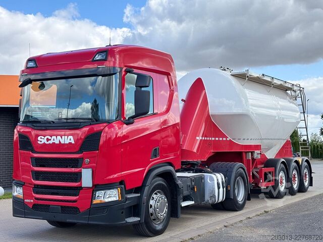 Standard tractor unit SCANIA R460 4x2 SZM Kipphydraulik Blatt/ Luft Retarder