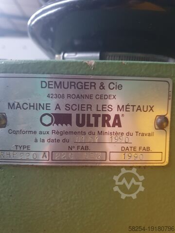 Band saw Ultra RHP 220A