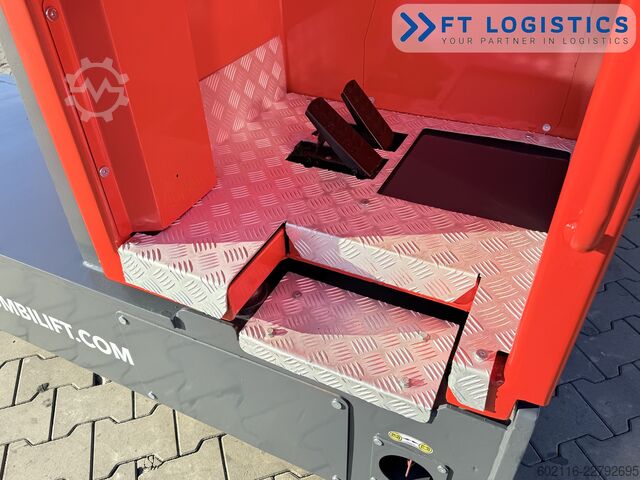 4-way forklift Combilift C3000GST TRIPLEX 8300 FREE-LIFT NEW TIRE