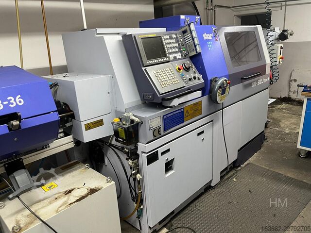 Star SR32 JN CNC Swiss-type Lathe / CNC Lathe STAR SR32-JN, 2015, Internal No. 231671 STAR Micronics SR32-JN