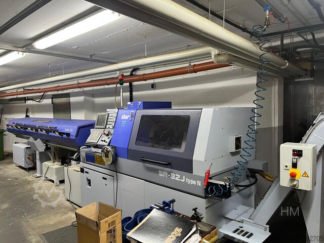 Star SR32 JN CNC Swiss-type Lathe / CNC Lathe STAR SR32-JN, 2015, Internal No. 231671 STAR Micronics SR32-JN
