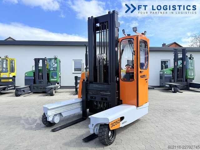 4-way forklift Hubtex DQ40D DIESEL TRIPLEX 6500 FREE-LIFT TOP1
