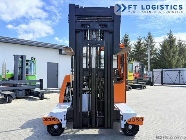 4-way forklift Hubtex DQ40D DIESEL TRIPLEX 6500 FREE-LIFT TOP1
