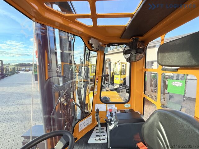 4-way forklift Combilift C3000 GAS DUPLEX 4500 FREE LIFT CABIN