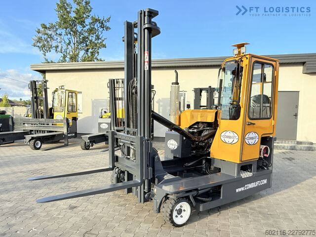 4-way forklift Combilift C3000 GAS DUPLEX 4500 FREE LIFT CABIN