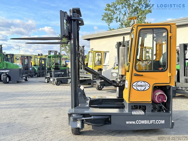 4-way forklift Combilift C3000 GAS DUPLEX 4500 FREE LIFT CABIN