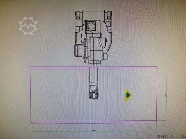 Komplette Lackieranlage robot cma 