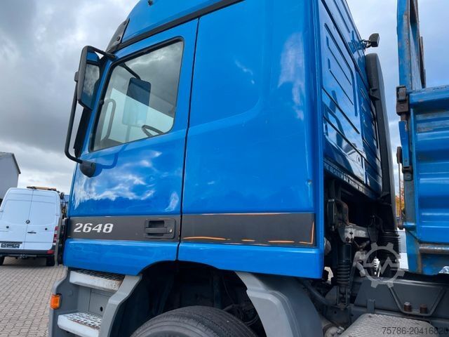 Autokran MERCEDES-BENZ Actros 2648 BB Kipper Hiab 122E5 + Funk + Winde