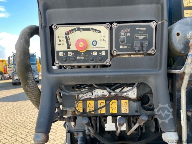 Autokran MERCEDES-BENZ Actros 2648 BB Kipper Hiab 122E5 + Funk + Winde