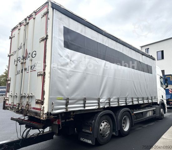 Wechselfahrgestell LKW SCANIA R450, Retarder, Standklima, Lenkachse, 2x Tank