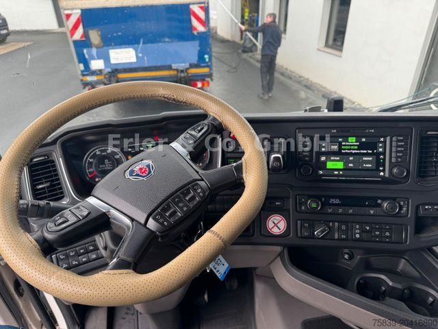 Wechselfahrgestell LKW SCANIA R450, Retarder, Standklima, Lenkachse, 2x Tank