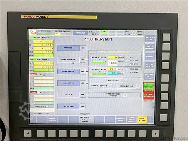 CNC Circular Grinding Machine Monzesi Monza 420/200 M6