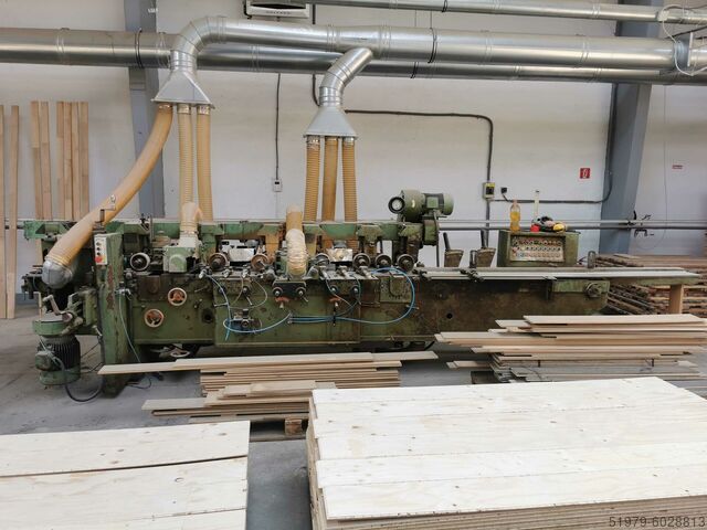 Klebholz Verleimpresslinie Weinig Italpresse Unimat - GB/13 Super - automation