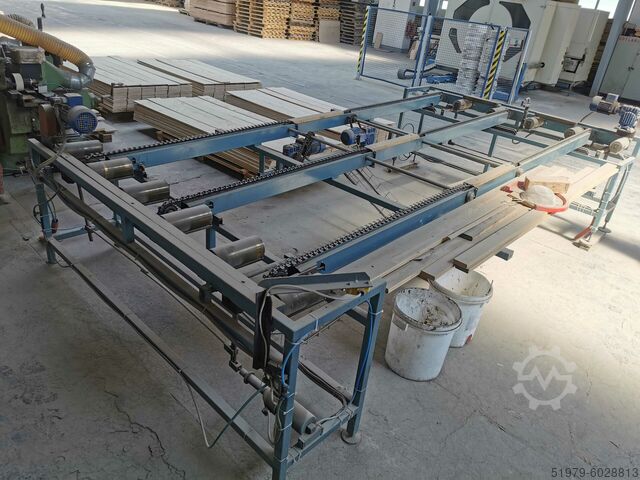 Klebholz Verleimpresslinie Weinig Italpresse Unimat - GB/13 Super - automation