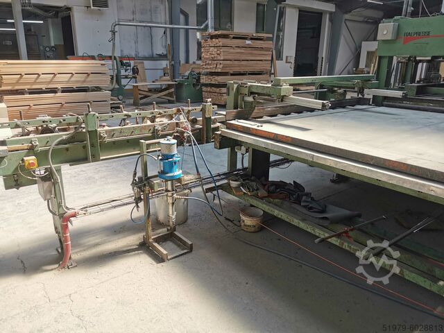Klebholz Verleimpresslinie Weinig Italpresse Unimat - GB/13 Super - automation