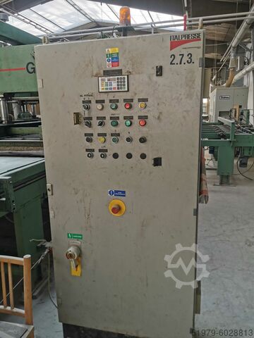 Klebholz Verleimpresslinie Weinig Italpresse Unimat - GB/13 Super - automation