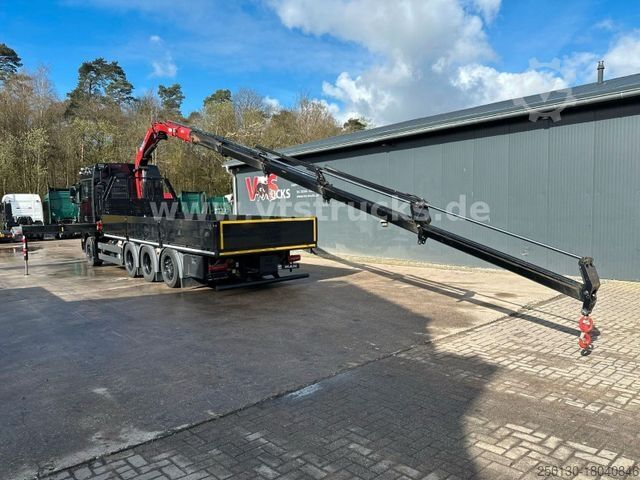 LKW mit Pritsche (offen) MAN TGX 35.460 8x4-4 BL Pritsche+HMF 1920K Ladekran