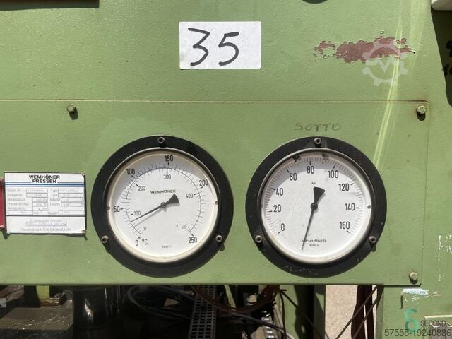 Durchlaufpressen Wemhöner VOF 2 400-2 Wemhöner VOF 2 400-2