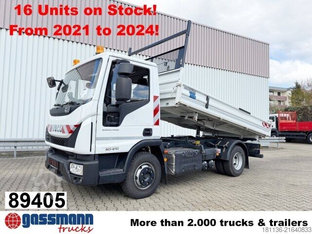 Transporter mit Kipper Iveco ML80E21 4x2, 2x AHK, mehrfach vorhanden!