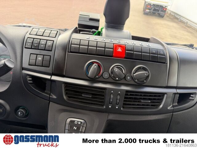 Abrollkipper Transporter Iveco ML80E21 4x2, City-Abroller, 2x AHK