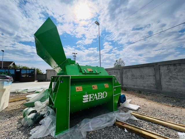 Betonmischer FABO TWIN SHAFT CONCRETE MIXER TWS 02 TWIN SHAFT CONCRETE MIXER